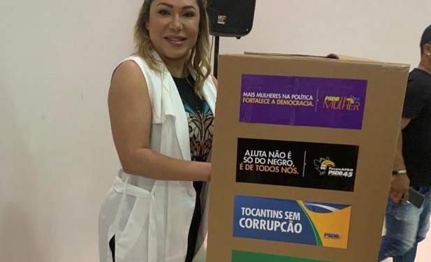Luana Ribeiro assume presidência metropolitana e secretaria geral do PSDB no Tocantins