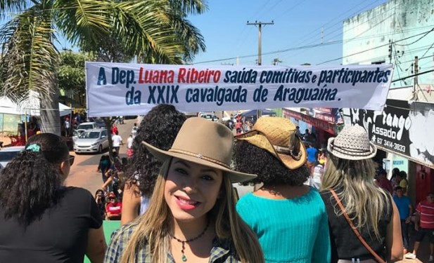 Luana participa da 49ª ExpoAra e Cavalgada de Araguaína e ressalta potencial econômico da cidade