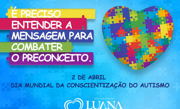 Luana Ribeiro destaca importância do respeito e garantia de direitos às pessoas autistas