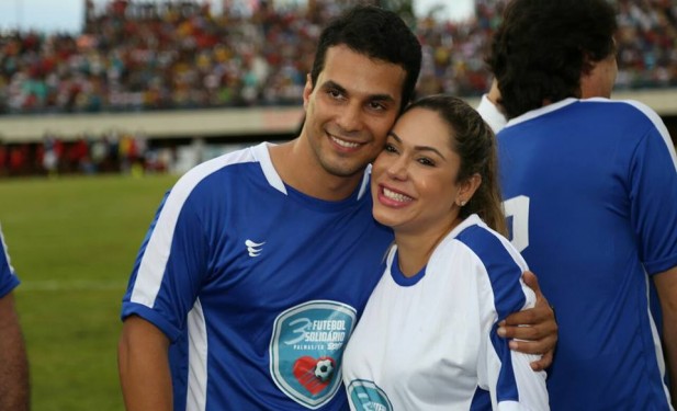 Única mulher em campo, Luana participa de Futebol Solidário e destaca ação beneficente