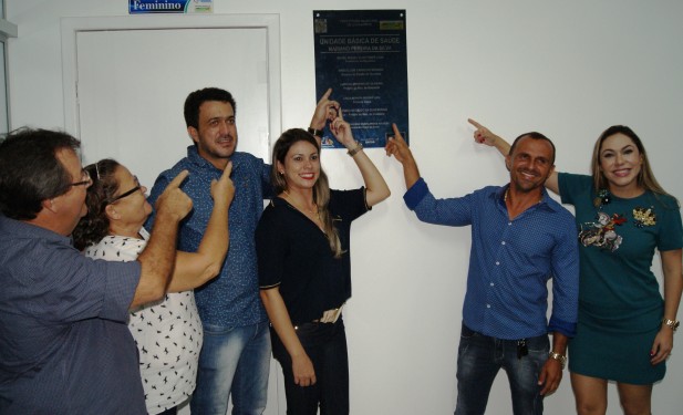 Luana Ribeiro participa de inauguração de posto de saúde em Goianorte e anuncia R$100 mil de emendas para o município