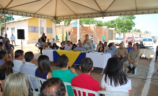 Luana participa de inauguração de creche no 57º aniversário de Gurupi