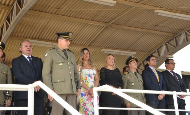 Presidente Luana participa da posse do novo comandante da PM e destaca excelência da corporação