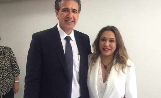 Luana Ribeiro prestigia posse de Marivaldo Gonçalves no Banco da Amazônia