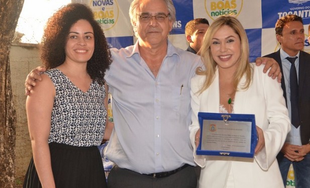 Luana é homenageada pela Segurança Pública